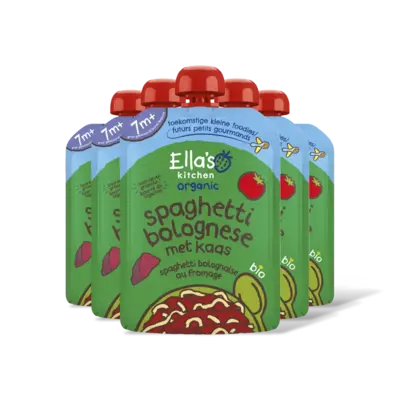 pdp-image-Ella's kitchen Spaghetti bolognese met kaas 7m+ 5-pack