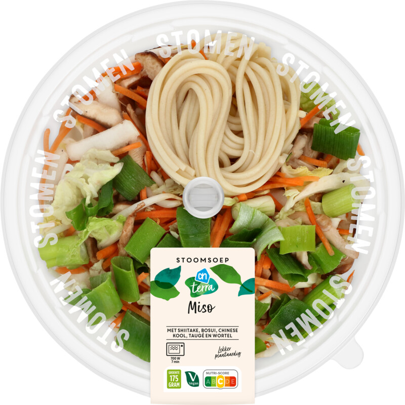 Een afbeelding van AH Terra Stoomsoep miso