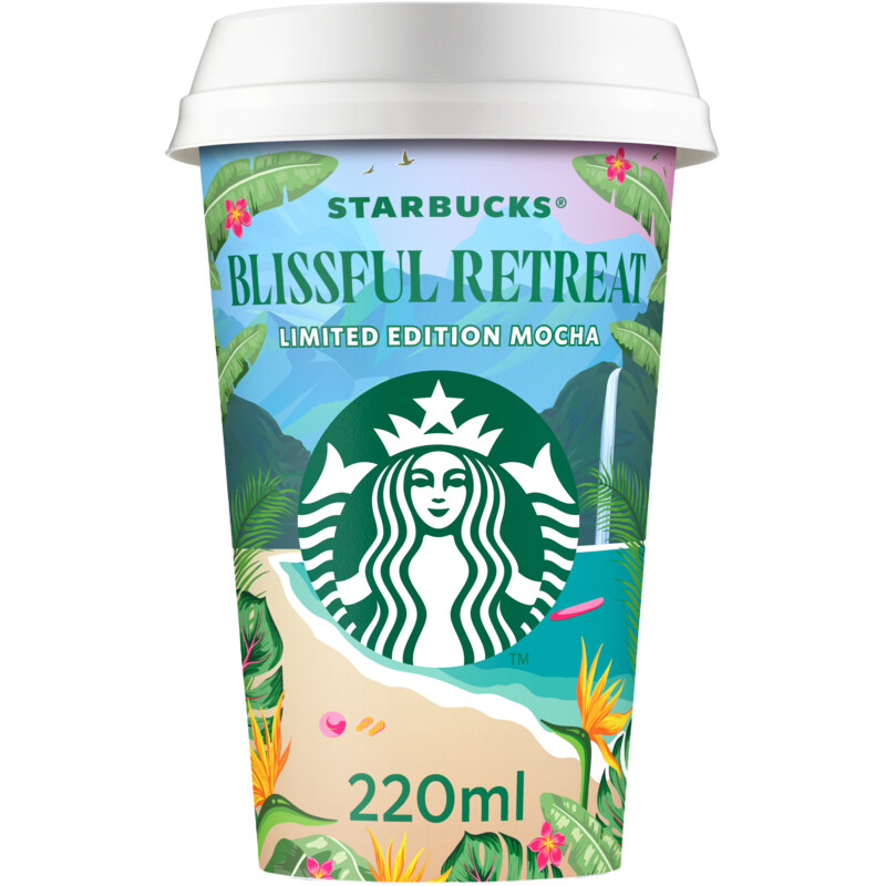 Een afbeelding van Starbucks Blissful retreat limited edition mocha
