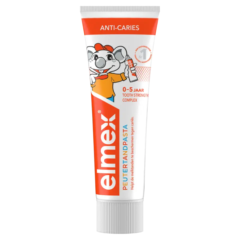 Anti-Cariës Peuter 0-5 Jaar Fluoride Tandpasta 75ML