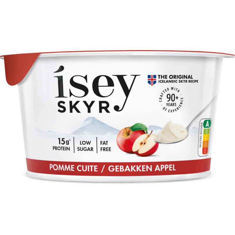 Een afbeelding van Isey Skyr gebakken appel