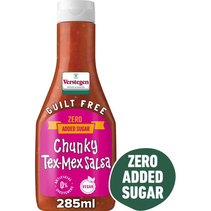 Verstegen Chunky tex-mex salsa zero added sugar