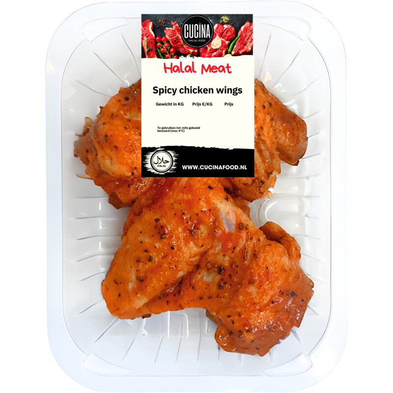 Een afbeelding van Cucina Spicy chicken wings