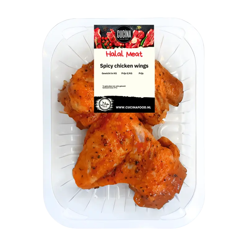 Spicy chicken wings
