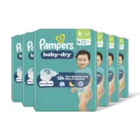 Pampers Baby-dry luiers maat 6 6-pack