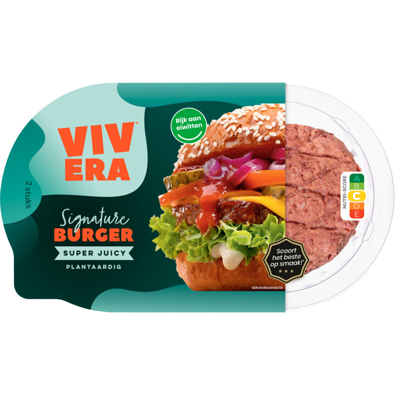 Een afbeelding van Vivera Signature burger plantaardig