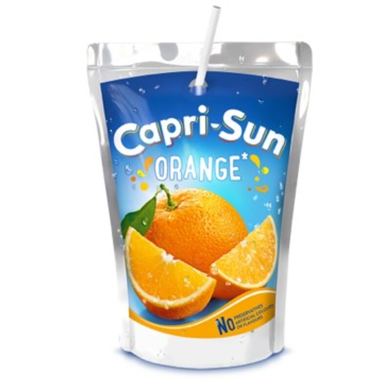 Een afbeelding van Capri-Sun Orange drink pouch 0,2l