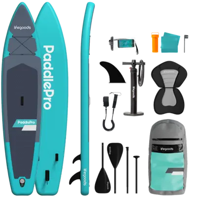 pdp-image-Lifegoods Sup board touring with seat turquoise