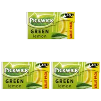 Pickwick Green tea lemon voordeel 3-pack