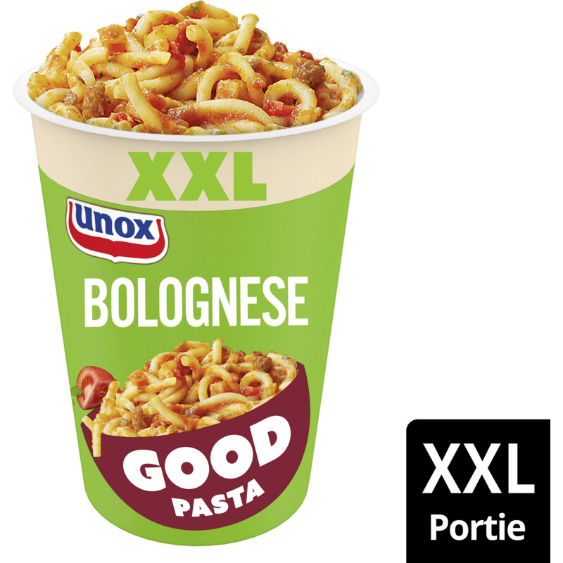 Een afbeelding van Unox Good pasta bolognese XXL