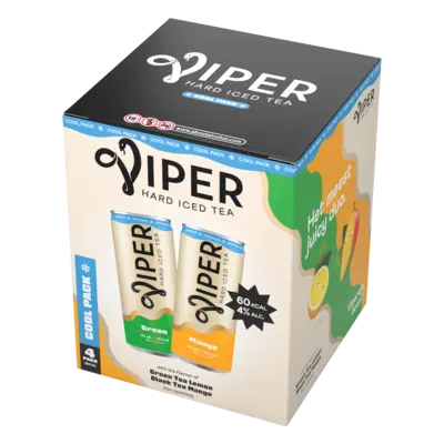 pdp-image-Viper Hard iced tea green & mango cool 4-pack