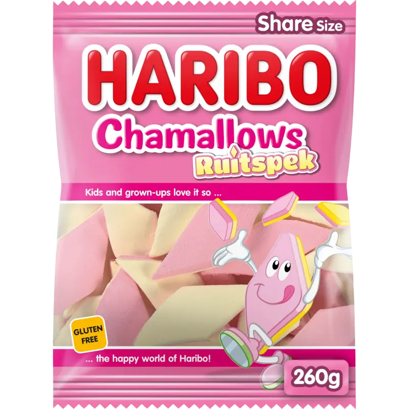 Haribo Chamallows ruitspek