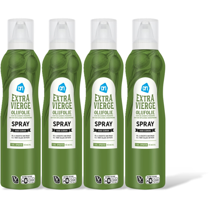AH Extra vierge olijfolie spray 4-pack
