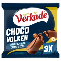 Verkade Choco wolken melkchocolade creme & koek