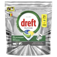 Dreft Platinum vaatwastabletten citroen