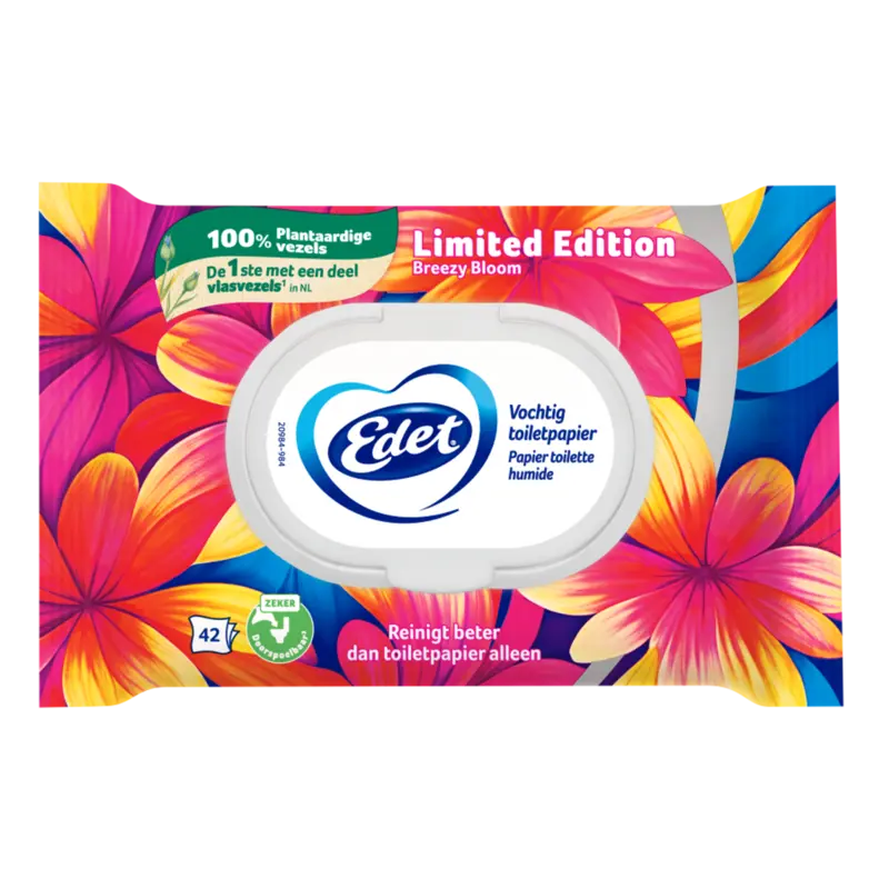 Limited edition vochtig toiletpapier