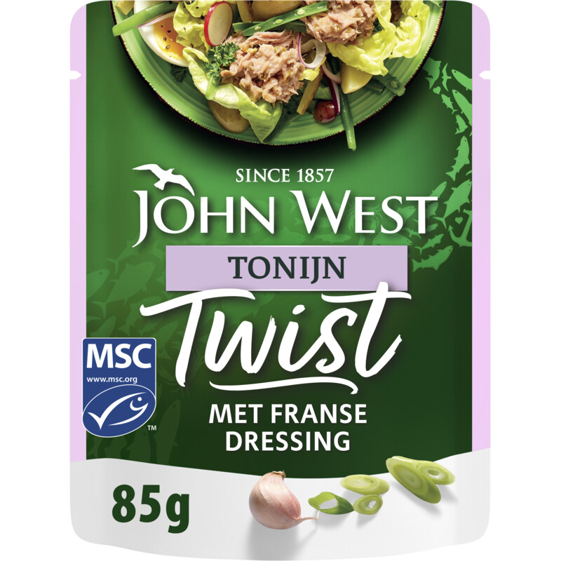 John West Twist tonijn met Franse dressing