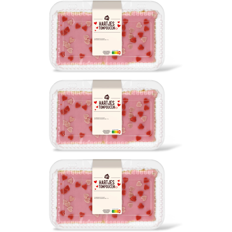 AH Hartjes tompoucen 3-pack