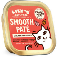 Een afbeelding van Lily's Kitchen Paté met zalm en kip