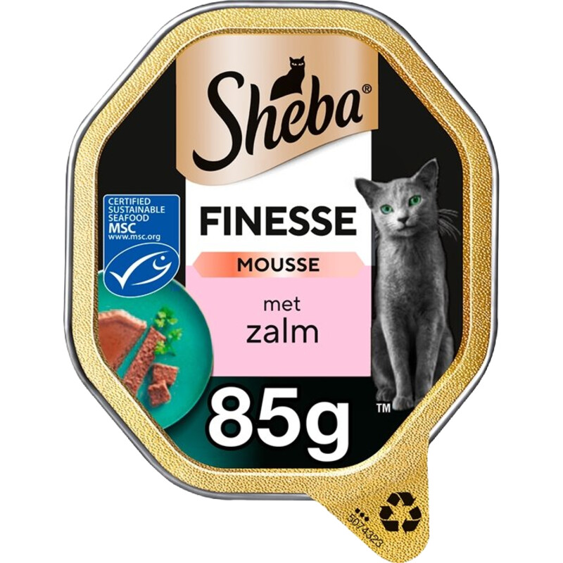 Een afbeelding van Sheba Finesse mousse-zachte pate zalm