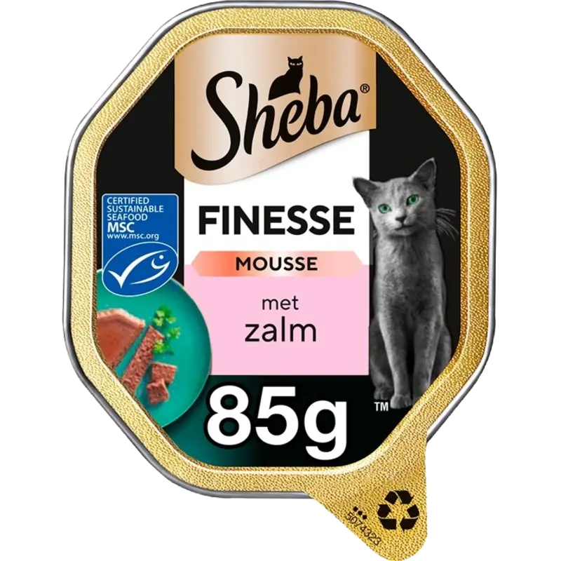 Sheba Finesse mousse-zachte pate zalm