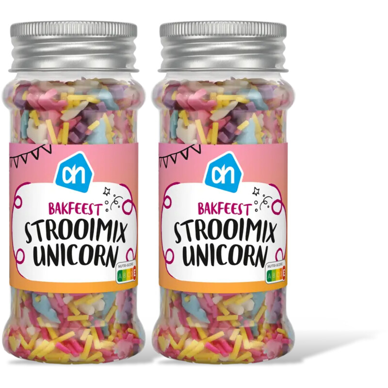AH Bakfeest strooimix unicorn 2-pack