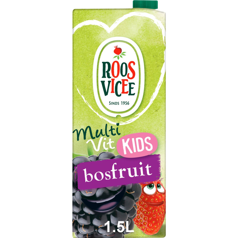 Een afbeelding van Roosvicee Multivit kids bosfruit