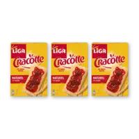 Liga Cracotte Crackers Naturel 3-pack