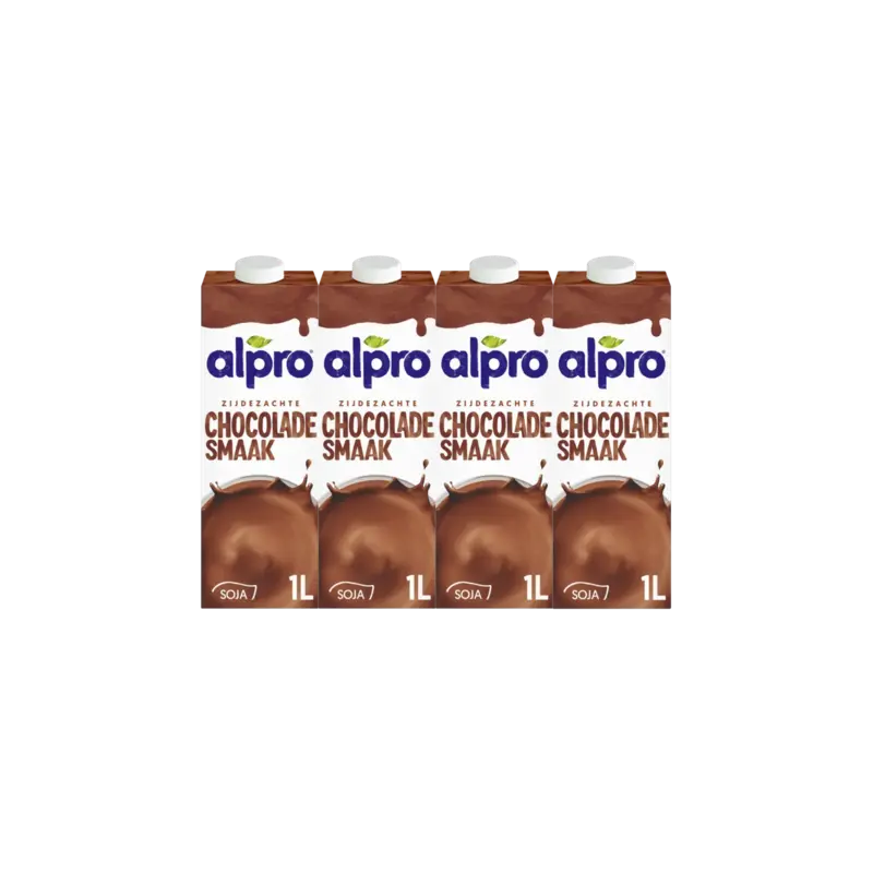 Sojadrink chocolade 4-pack