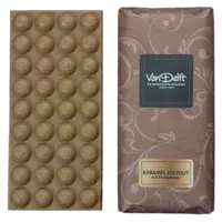 Van Delft Chocolade reep karamel zeezout
