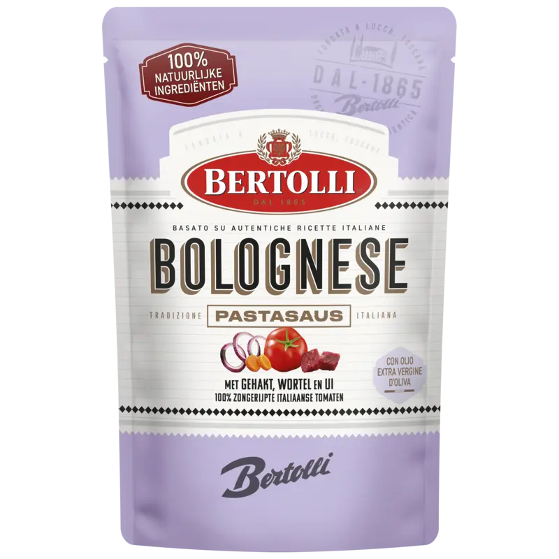 Bertolli Pastasaus in zak bolognese