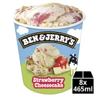 Ben & Jerry's Strawberry cheesecake