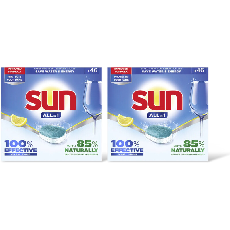 Sun All-in-one citroen tabletten 2-pack