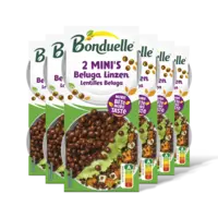 Bonduelle Beluga linzen 2 mini's 6-pack