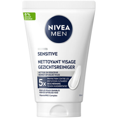 NIVEA Men sensitive gezichtsreiniger gel