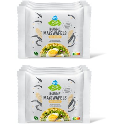 pdp-image-AH Biologisch Dunne maÃ¯swafels met zeezout 2-pack