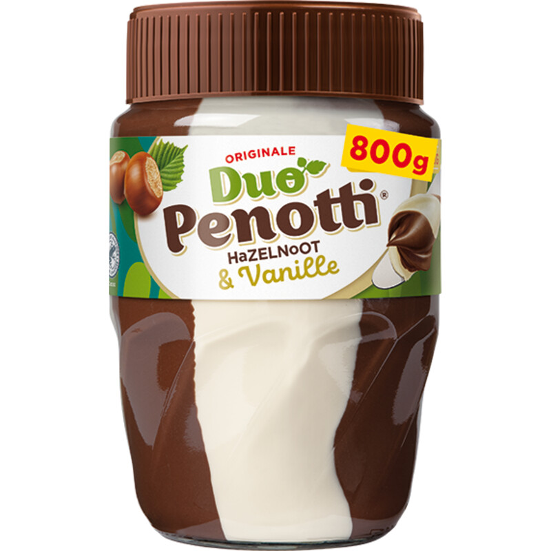 Een afbeelding van Duo Penotti Hazelnoot & vanille pasta