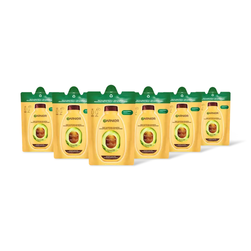 Loving Blends Avocado olie & shea boter shampoo re 6pk