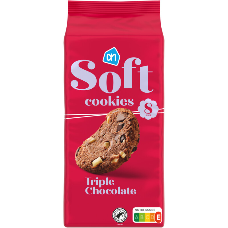 Een afbeelding van AH Soft chocolate cookies