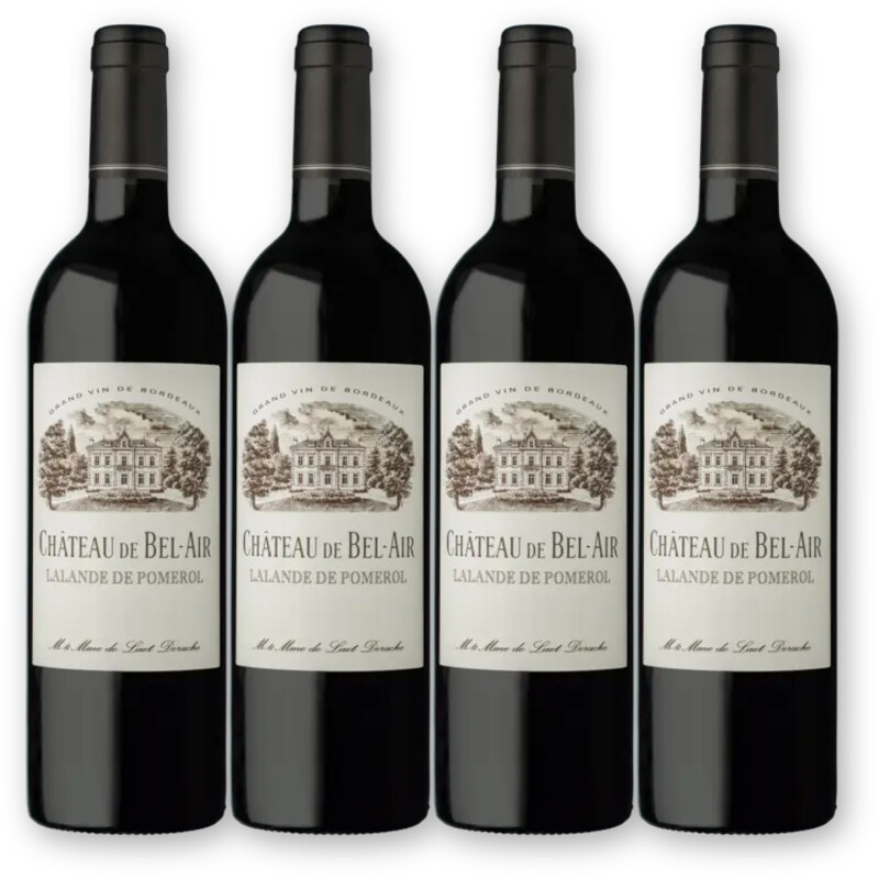 Château Bel-Air Château Bel-Air Pomerol 4 flessen