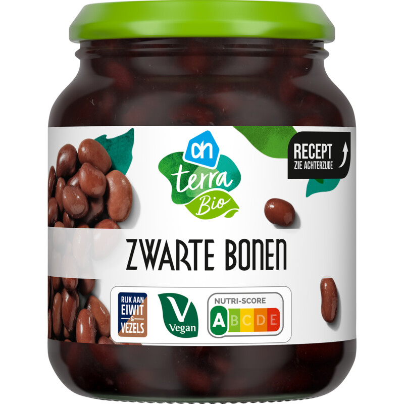 Een afbeelding van AH Terra Biologisch zwarte bonen
