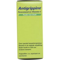 Een afbeelding van Antigrippine Paracetamol en vitamine C poeder