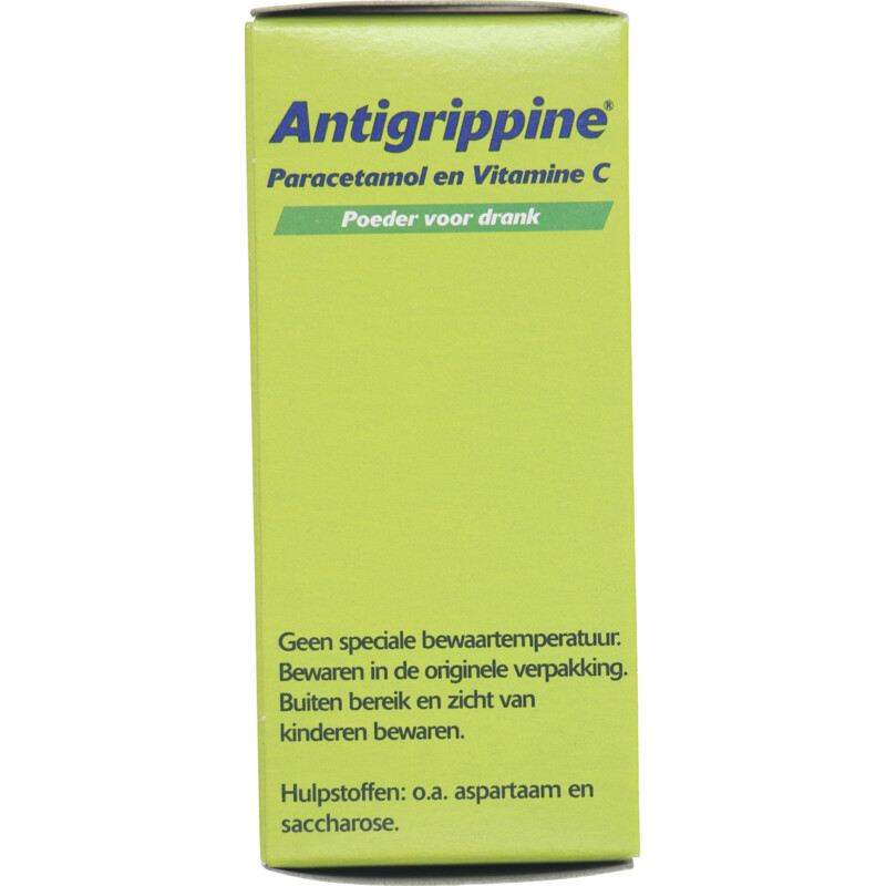 Een afbeelding van Antigrippine Paracetamol en vitamine C poeder