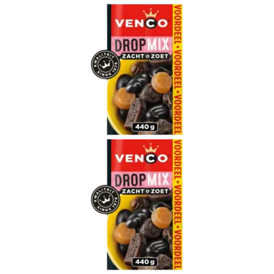 pdp-image-Venco Dropmix zacht & zoet voordeel 2-pack