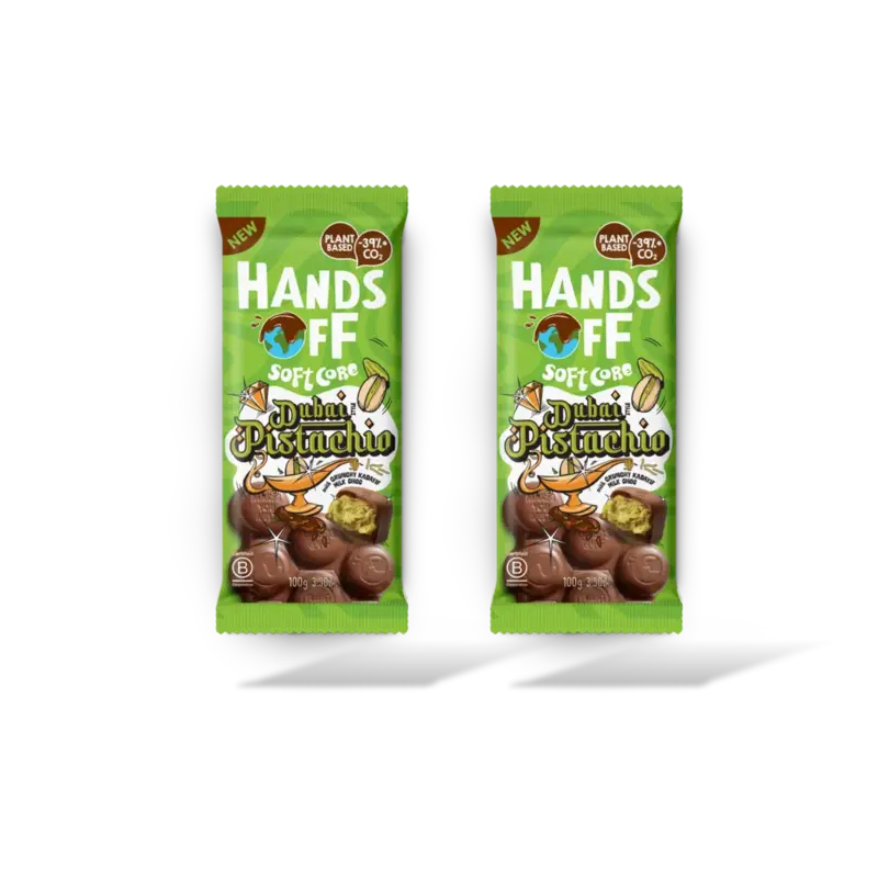 Hands Off Dubai pistachio 2-pack