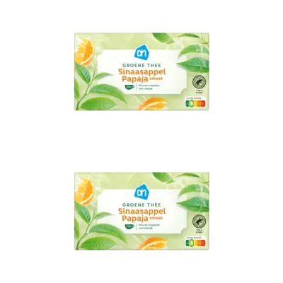 pdp-image-AH Groene thee sinaasappel & papaya 2-pack