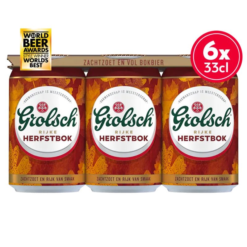 Grolsch Herfstbock bier 6-pack