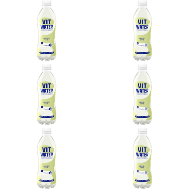 Een afbeelding van Vitwater Lemon lime 6-pack