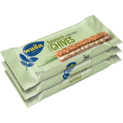 pdp-image-Wasa Sandwich roomkaas bieslook 3-pack