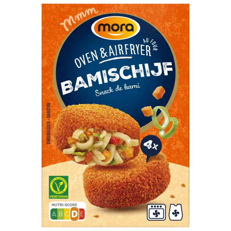 Mora Oven & airfryer bamischijven